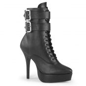 Ankle Boot With Buckle Detail And Platform