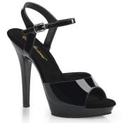 Platform Sandal With Ankle Strap