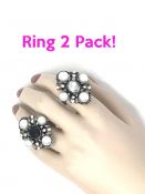 Five Stone Ring 2 Pack